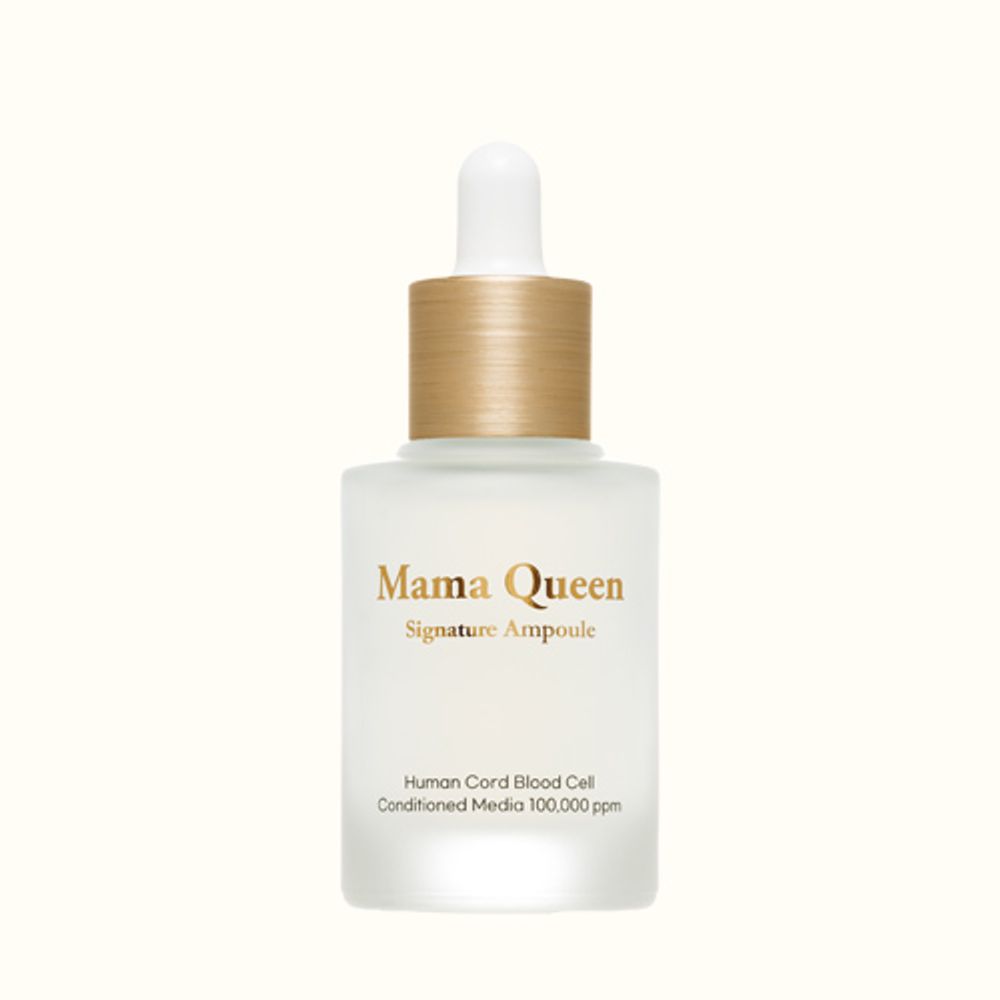 [Green Friends] Mama Queen Signature Ampoule 30ml with Human Cord Blood Stem Cell Exosome for Concentrated Anti Aging Brightening  _ Made in Korea